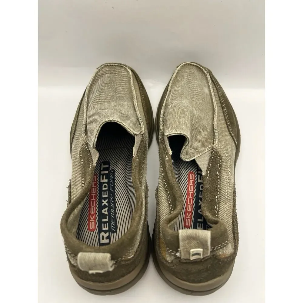 Skechers Relaxed Fit Superior Milford Casual Slip-On Loafers Men Size 9.5